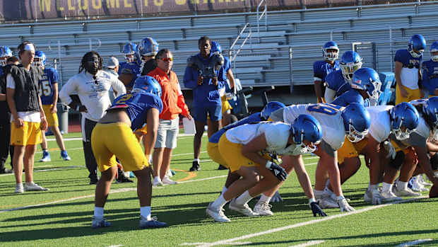Serra San Mateo football preseason 2023 practice by John Murphy081020230